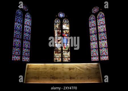 Une copie du sacré sureau de la cathédrale Saint François de Sales, à Chambéry Banque D'Images