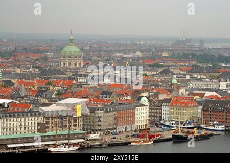 Panorama de Copenhague, Danemark, Europe Banque D'Images