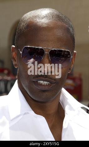 HOLLYWOOD, CA, 10 AVRIL 2011 : Jamie Foxx à la première de 'Rio' à Los Angeles, au Grauman's Chinese Theater à Hollywood, États-Unis, le 10 avril 20 Banque D'Images