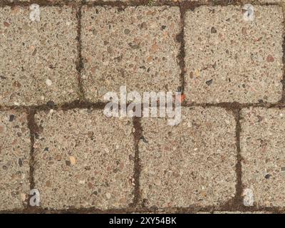Close up of cobblestone arrière-plan, Vue de dessus Banque D'Images