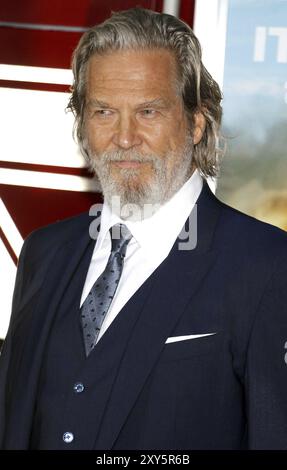 Jeff Bridges à la première de « Only the Brave » à Los Angeles au Regency Village Theatre à Westwood, États-Unis, le 8 octobre 2017 Banque D'Images