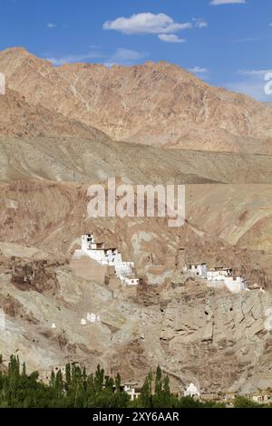 Le monastère bouddhiste Basgo au Ladakh, dans le nord de l'Inde Banque D'Images