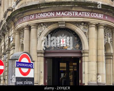 City of London Magistrates court à Londres, Royaume-Uni Banque D'Images