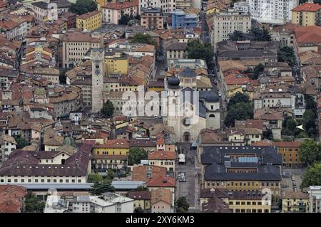 Die Italienische Stadt Trento, la ville italienne de trente Banque D'Images