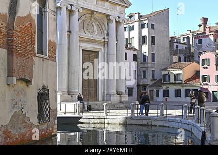 Église Santa Maria Maddalena à Cannaregio Banque D'Images