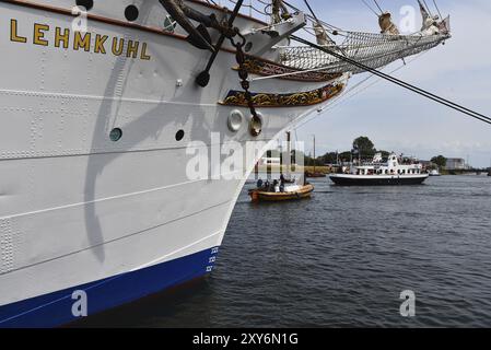 Den Helder, pays-Bas. 30 juin 2023. Grand voilier Statsraad Lehmkuhl lors de l'événement nautique Sail 2023 à Den Helder Banque D'Images