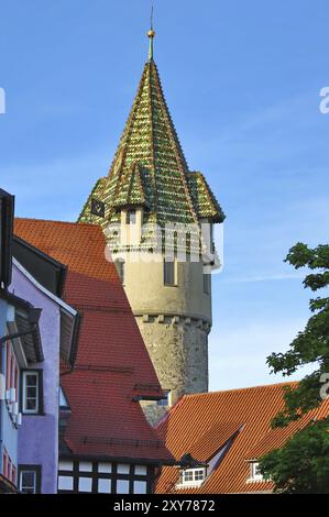 Gruener Turm Banque D'Images