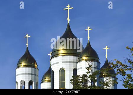 Cathédrale du Christ Sauveur. Kaliningrad (anciennement Koenigsberg), Russie, Europe Banque D'Images