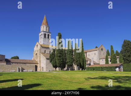 Aquileia, Basilica di Santa Maria Assunta Banque D'Images