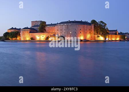 Château de Vaxholms, Suède, Europe Banque D'Images