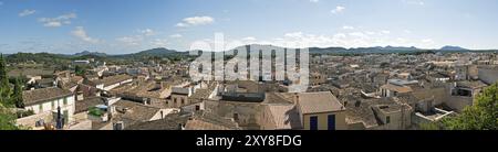 Village Arta sur l'île Baléares espagnole de Majorque Banque D'Images