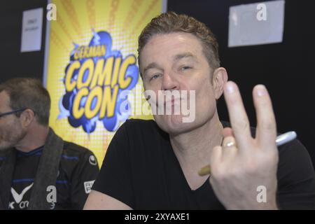 Dortmund, Allemagne, 9 décembre 2017 : acteur au German Comic Con Dortmund. Plus de 30 célébrités ont assisté à l'événement pour rencontrer leurs fans, signer autogra Banque D'Images