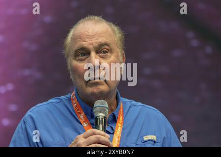 STUTTGART, ALLEMAGNE, 30 juin 2018 : Gil Gerard au Comic Con Germany Stuttgart, une convention de fans de deux jours Banque D'Images