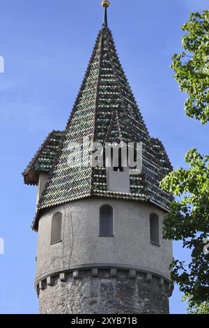 Gruener Turm Banque D'Images