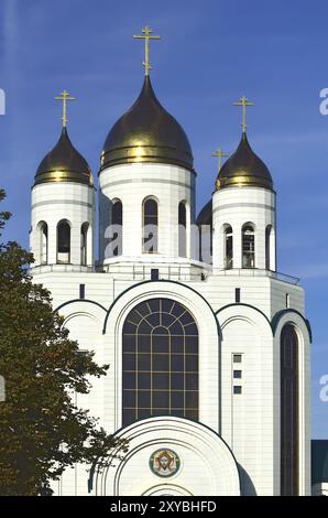 Cathédrale du Christ Sauveur. Kaliningrad (anciennement Koenigsberg), Russie, Europe Banque D'Images