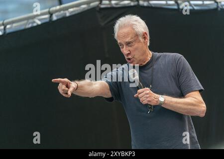 STUTTGART, ALLEMAGNE, 29 juin 2019 : Brent Spiner (*1949, acteur) au Comic Con Germany Stuttgart, une convention de fans de deux jours Banque D'Images