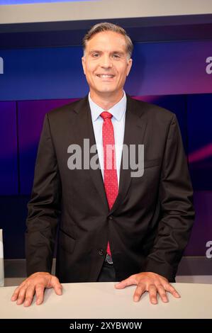 Frederik Pleitgen in der ARD-Talkshow maischberger im Studio Berlin Adlershof. Berlin, 28.08.2024 *** Frederik Pleitgen dans le talk-show ARD maischberger dans Studio Berlin Adlershof Berlin, 28 08 2024 Foto:XT.xBartillax/xFuturexImagex maischberger2808 4811 Banque D'Images