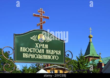 Cathédrale de l'apôtre André. Zelenogradsk (jusqu'en 1946 Cranz), Russie, Europe Banque D'Images