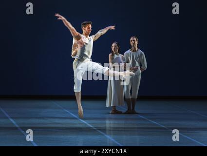 Au Staatsoper Berlin : Benjamin Millepied, directeur de ballet de l'Opéra National de Paris à partir de 2014 avec le ballet 'Daphnis et Cloe' ? Pour ce néo Banque D'Images