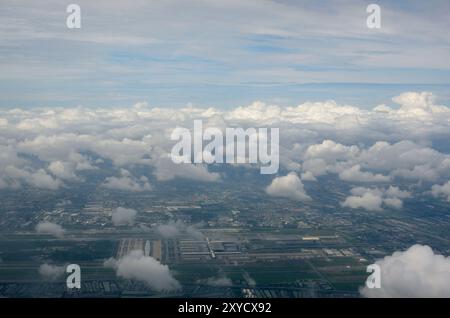 Aéroport de Suvarnabhumi, Bangkok, Thaïlande, Asie Banque D'Images