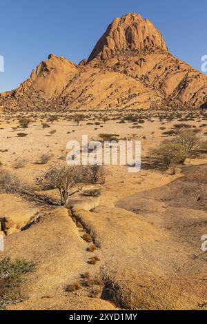 Spitzkoppe en Namibie Banque D'Images