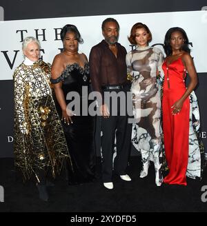 Hollywood, États-Unis. 28 août 2024. Glenn Close, Mo'nique, Lee Daniels, Andra Day et demi Singleton arrivant à la première de Netflix "The Deliverance" au Netflix Tudum Theater à Hollywood CA. Le 28 août 2024 © Majil/ Credit : AFF/Alamy Live News Banque D'Images