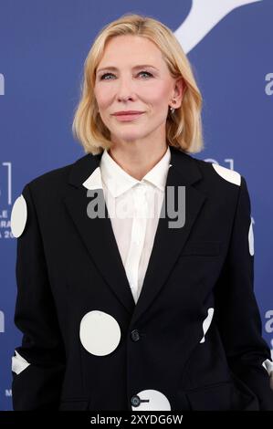 Cate Blanchett beim Photocall zur Apple TV+ Miniserie 'Disclaimer' auf der Biennale di Venezia 2024 / 81. Internationale Filmfestspiele von Venedig im Palazzo del Casino. Venedig, 29.08.2024 Banque D'Images