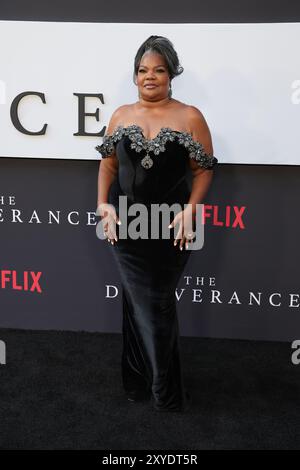 Los Angeles, CA. 28 août 2024. Mo'nique à la première Netflix de The Deliverance le 28 août 2024 au Netflix Tudum Theater de Los Angeles, Californie. Crédit : Faye Sadou/Media Punch/Alamy Live News Banque D'Images