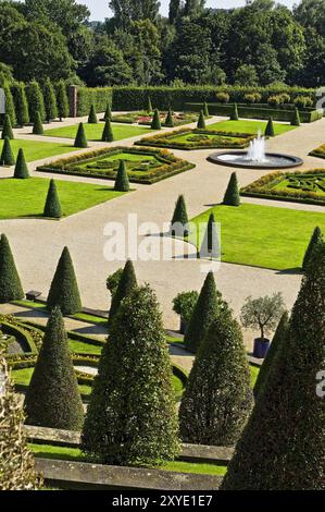 Jardin du monastère de Kamp à Kamp-Lintfort Banque D'Images