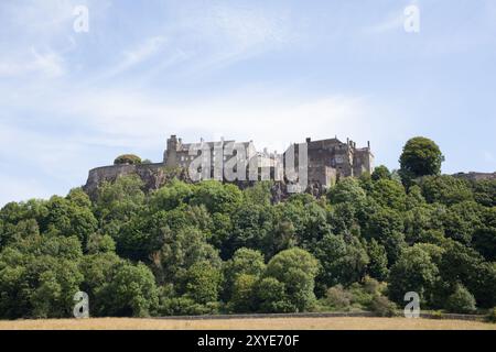 Vues panoramiques du château de Stirling, Écosse au Royaume-Uni Banque D'Images