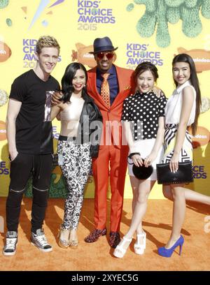 Nick Cannon au prix annuel 28th du choix des enfants de Nickelodeon, qui a eu lieu au Forum d'Inglewood, aux États-Unis, le 28 mars 2015. Crédit : Lumeimages.com Banque D'Images