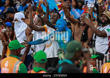 ABIDJAN, CÔTE d IVOIRE - 2 FÉVRIER ; Congo Dr lors du match de la Coupe d'Afrique des Nations TotalEnergies CAF (AFCON 2023) entre Congo Dr et Guinée à Sta Banque D'Images