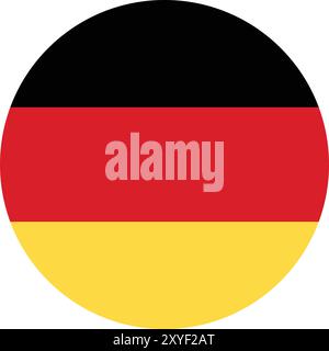Drapeau Allemagne vector illustration Illustration de Vecteur