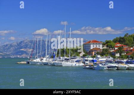 Île de Trogir Ciovo, île de Trogir Ciovo 01 Banque D'Images