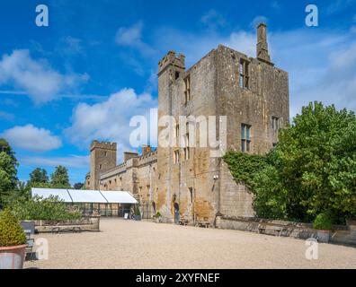 Château de Sudeley, près de Winchcombe, Gloucestershire, Angleterre, Royaume-Uni Banque D'Images