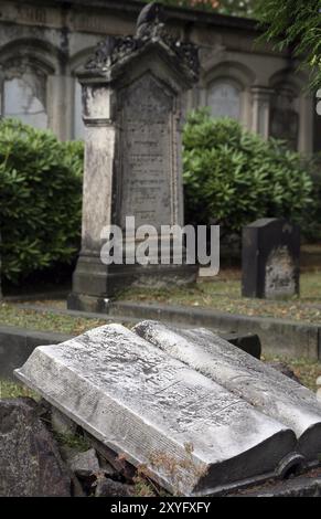 Ancien cimetière juif Banque D'Images