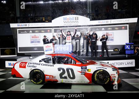 Daytona, Floride, États-Unis. 23 août 2024. Ryan Truex remporte le Wawa 250 propulsé par Coca-Cola à Daytona, Floride, États-Unis. (Crédit image : © Walter G. Arce Sr./ASP via ZUMA Press Wire) USAGE ÉDITORIAL SEULEMENT! Non destiné à UN USAGE commercial ! Banque D'Images