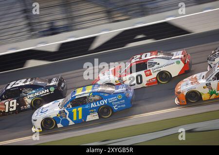 Daytona, Floride, États-Unis. 23 août 2024. Josh Williams court pour le Wawa 250 propulsé par Coca-Cola à Daytona, FL, États-Unis. (Crédit image : © Walter G. Arce Sr./ASP via ZUMA Press Wire) USAGE ÉDITORIAL SEULEMENT! Non destiné à UN USAGE commercial ! Banque D'Images