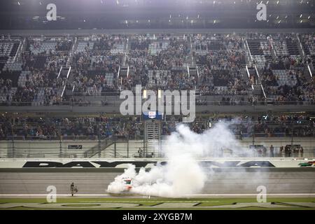 Daytona, Floride, États-Unis. 23 août 2024. Ryan Truex remporte le Wawa 250 propulsé par Coca-Cola à Daytona, Floride, États-Unis. (Crédit image : © Walter G. Arce Sr./ASP via ZUMA Press Wire) USAGE ÉDITORIAL SEULEMENT! Non destiné à UN USAGE commercial ! Banque D'Images