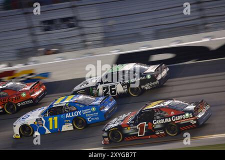 Daytona, Floride, États-Unis. 23 août 2024. Josh Williams court pour le Wawa 250 propulsé par Coca-Cola à Daytona, FL, États-Unis. (Crédit image : © Walter G. Arce Sr./ASP via ZUMA Press Wire) USAGE ÉDITORIAL SEULEMENT! Non destiné à UN USAGE commercial ! Banque D'Images