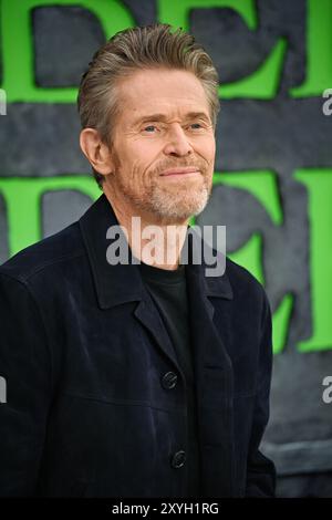 LONDRES, ROYAUME-UNI. 29 août 2024. Willem Dafoe et ses invités assistent à Beetlejuice Beetlejuice - première britannique au Cineworld Cinema - Londres Leicester Square, Londres, Royaume-Uni. ( Credit : Voir Li/Picture Capital/Alamy Live News Banque D'Images