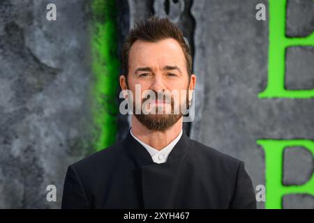 Londres, Royaume-Uni. 29 août 2024. Justin Theroux assiste à la première britannique de Beetlejuice Beetlejuice, au Cineworld Leicester Square, Londres. Le crédit photo devrait se lire comme suit : Matt Crossick/Empics/Alamy Live News Banque D'Images