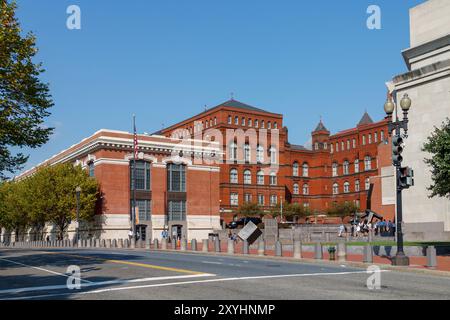 Le Musée commémoratif de l'Holocauste des États-Unis à Washington DC, États-Unis Banque D'Images