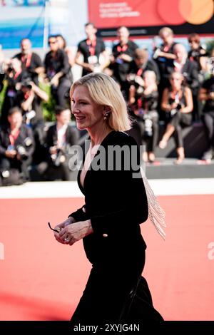 VENISE, ITALIE - AOÛT 29 2024 - assister au tapis rouge de 'Disclaimer' au 81ème Festival du film de Venise 2024 (photo : Giovanna Onofri) Banque D'Images