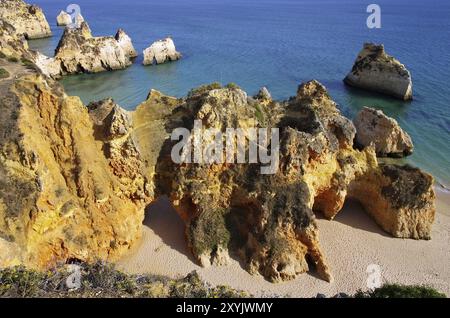 Algarve Beach dos Tres Irmaos, Algarve Beach dos Tres Irmaos 03 Banque D'Images