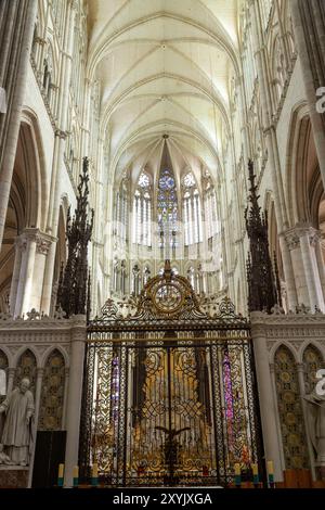 Cathédrale d'Amiens, Amiens, hauts-de-France, France Banque D'Images