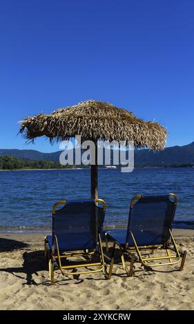 Vacances à Corfou Banque D'Images