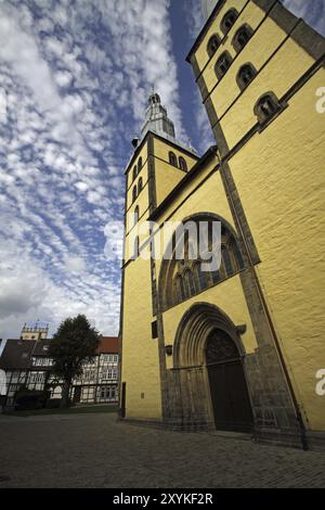 Église St Nicolai à Lemgo Banque D'Images