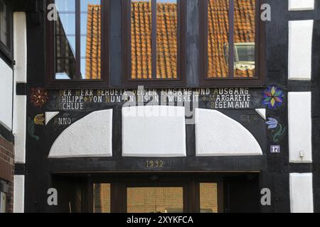 Maison à colombages à Alverdissen Banque D'Images