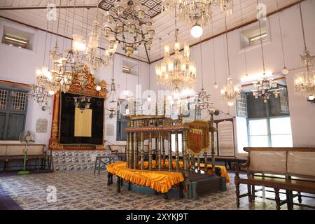 Synagogue Paradesi, Kochi Banque D'Images